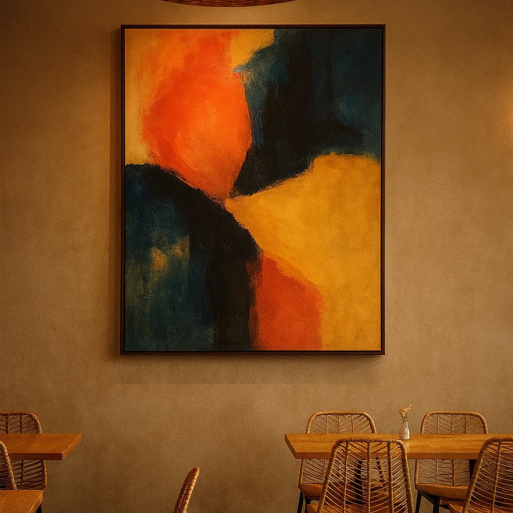 Warm tones artwork